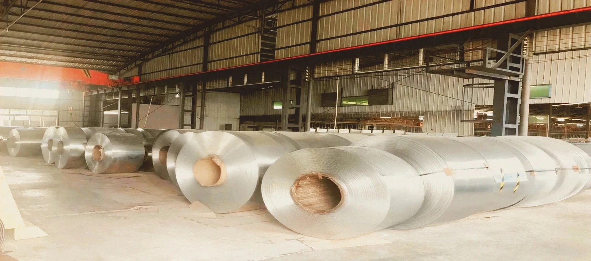 Powder coating facility